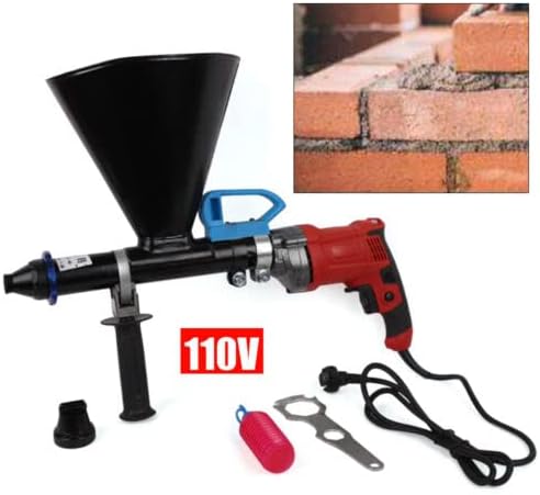 Miniatura 6 de Pistola de mortero eléctrica de 700W, señalando ladrillos y azulejo lechada herramienta aplicadora de cemento, aplicador de cemento para señalar