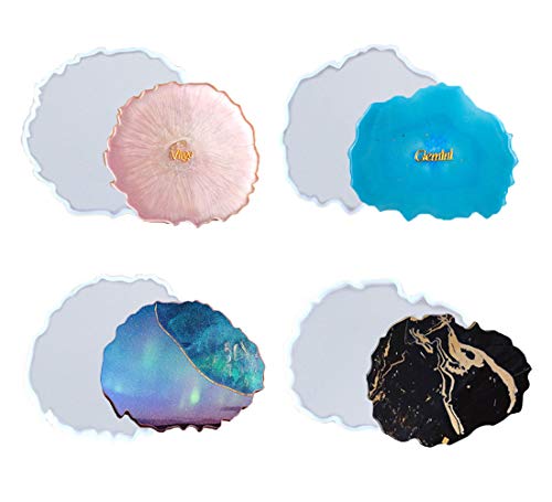 ONET Silikonformen Epoxidharz, Resin Silikonform Resin Mold Gießformen Epoxidharz Silikonformen Untersetzer Cover