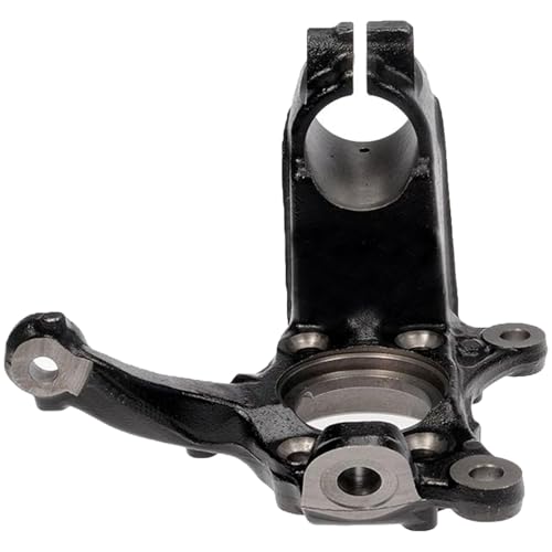 Image of Detroit Axle - Front Left Steering Knuckle for 2011-2018 Volkswagen Jetta, 2012-2022 Passat, 2011-2019 Beetle, 2013 2014 2015 2016 2017 Driver Side Steering Knuckle Assembly Replacement
