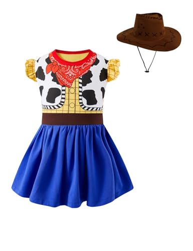 MOMMY'S NEW MAN Toddler Girls Cowgirls Costume with Cow Girl