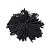 200PCS Small Hair Ties,No Crease Baby Hair Ties,Elastic Hair Ponytail Holder Hair Accessories for Baby Girls Infants Toddlers Kids,Black