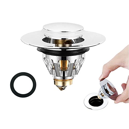 Buy ANOTHEEE Pop Up Sink Plugs,Sink Strainer Spring Core Drain Plug