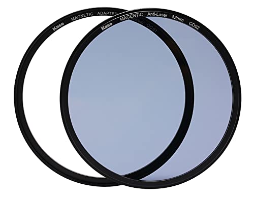 Filtre anti-laser Kase Wolverine antichoc en verre optique trempé magnétique 82 mm
