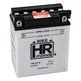 Die kippsichere und robuste Batterie liefert eine konstant hohe Leistung.