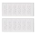 BUENAVO Universal Electrical Outlet Covers, Baby Safety Self-Closing Wall Socket Plugs Plate Alternate for Child Proofing, BPA Free (12 Pack)