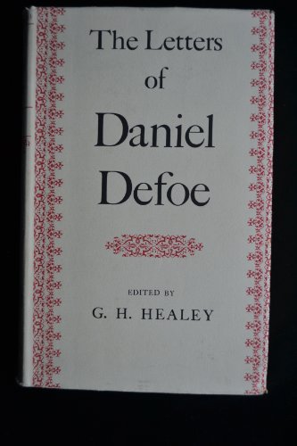 The Letters of Daniel Defoe [Unknown] B0010JN39A Book Cover