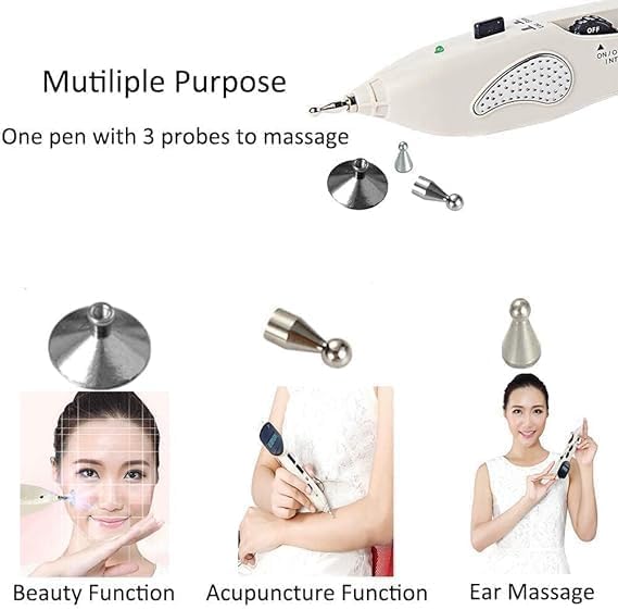 Acofitance Acupressure Legs Massagar Health Beauty Tool for Pen Relief Health Care Pain Relief Poor Health Care Tool Set Conded Electric Acupuncture Electro Device Pen for Arthritis, White Acofitance Acupressure Legs Massagar Health Beauty Tool for Pen Relief Health Care Pain Relief Poor Health Care Tool Set Conded Electric Acupuncture Electro Device Pen for Arthritis, White