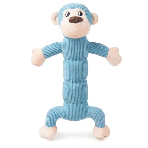 Laifug Strong Monkey Squeaky Dog Toy, Interactive Barking Dog Toy, Durable Squeaking Dog Toy, Training and Anxiety Relief for Dogs, Suitable for Dogs