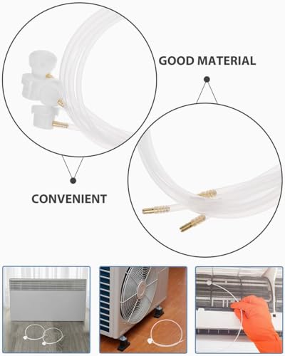 TPZORJX 3PCS Sprühdosen Verlängerung, sprühschlauch,60 cm Aerosoldüse mit 360-Grad-Verlängerungsschlauch für Sprühdosen und Sprühfarbwerkzeuge mit äußerem Gewinde,sprühkopf spraydose