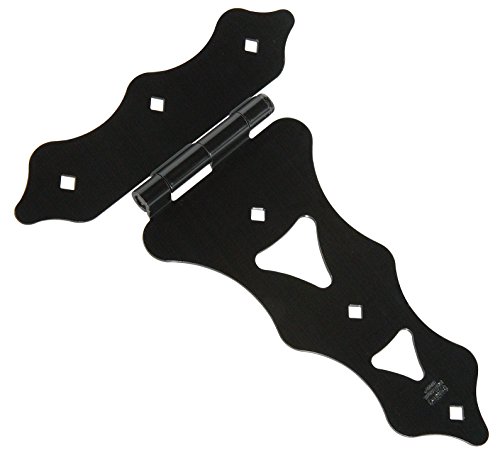 National Hardware N109-032 T-hinge8 Blk2pk