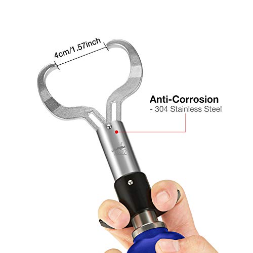 Image of Piscifun Fish Gripper with Digital Scale, 60LB Stainless Steel
