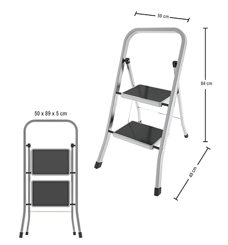 Aluminium Steps Stool Factotum 2