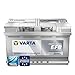 Produktbild VARTA Professional Dual Purpose EFB (LED80) 12V 80Ah 800A - Nassbatterie für Wohnmobile, wagen & Boote - Resistente Starter- & Versorgerbatterie mittl. Energiebedarf - Bleisäurebatterie wartungsfrei