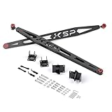 KSP 2-9in Adjustable Traction Bar for Silverado Sierra, Heavy Duty Rear Ladder Traction Bar Kit, Stabilizing Rear Axle Geometry, Fits 2019+ Silverado Sierra 1500