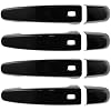 Door Handle Cover Protector for Chevy Malibu Equinox Blazer Traverse Impala 2016-2025 Exterior Door Handle Trim W/ 4 Smart Keyhole