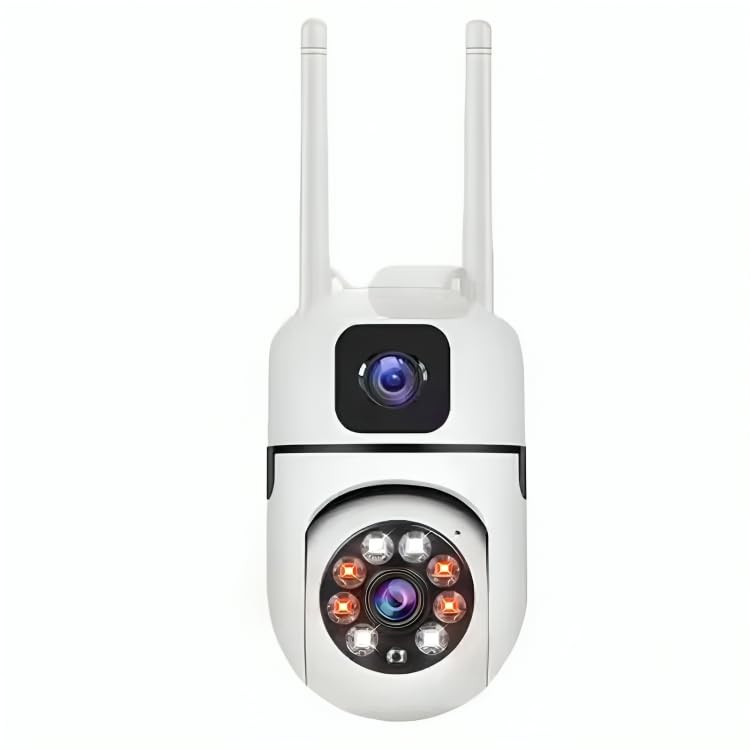 smars 5MP Dual Lens WiFi PTZ Security Camera | Full HD Outdoor CCTV Camera with Color Night Vision, Motion Tracking, Two-Way Audio & Dual Antenna Support-image-48