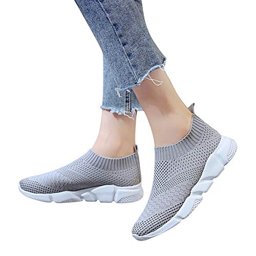 Fannyfuny Radschuhe Damen Sportlich Stahlkappenschuhe Outdoor Sportlich Schuhe Schutzschuhe Sportschuhe Halbschuhe Atmungsaktiv Flache Laufschuhe Casual Große Größe Für Sport Trekking Workout
