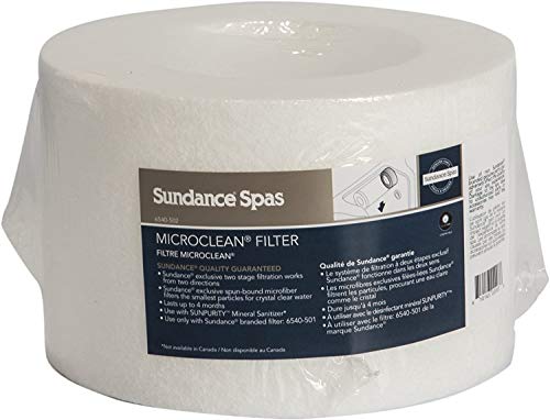 La mejor comparación de Filtros para piscinas Top diez. 35 Sundance Microclean I Filtro de absorción desechable 6540-502 paquete de 2 unidades