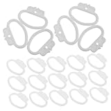 Vaguelly 20個プルストリングオルゴール用交換パーツ 製プルリングハンドル 音楽ボックスアクセサリー 子供おもちゃ対応 簡単取り付け