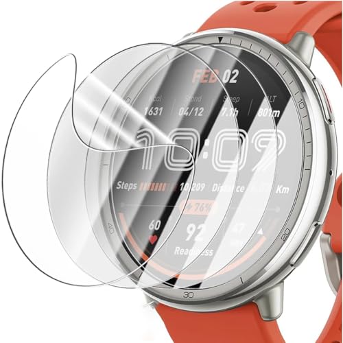 Stejnhge Pellicola idrogel 5pcs per Amazfit Balance 2 Smartwatch 47mm,
