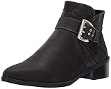 Bella Vita Women's Honor II Ankle Boot, Smoke/BLK SNK, 7.5 XW US