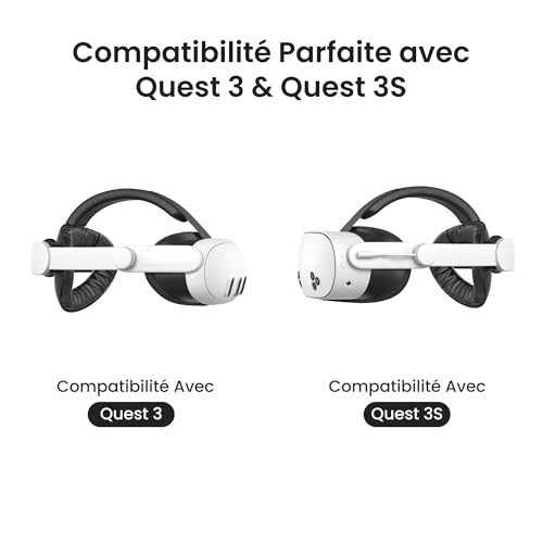 Sangle de Tête KIWI design K4 Boost Meta Quest 3 Plus de Batterie