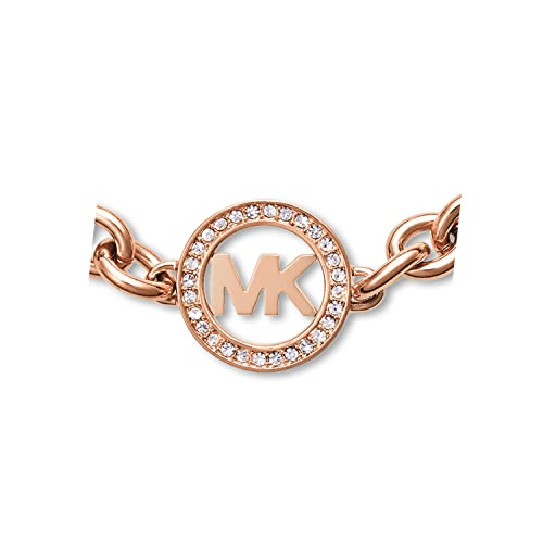 Michael Kors Rose Gold-Tone Chain Bracelet (Model: Mkj4731791) #TOP2