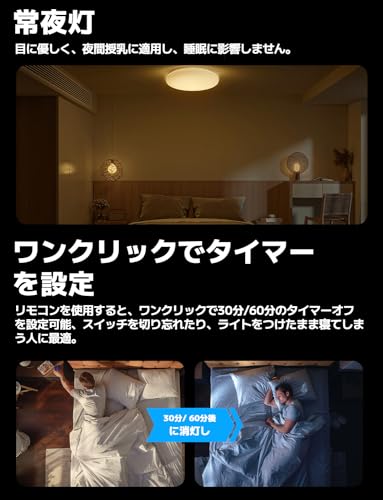 meross HomeKit対応スマートシーリングライト