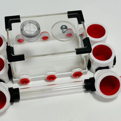 3D-Druck Unbegrenzte Erweiterung, Ameisenformicarium, Öko-Pflaster, Ameisennest, Ameisenfarm, Arylic, Insektenameisen-Lebensraum, Beobachtung, Lern-Formicarium für lebende Ameisen und Königin