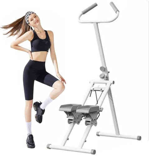 Machine d'escalade verticale pliable avec stepper réglable pour cardio à la maison
