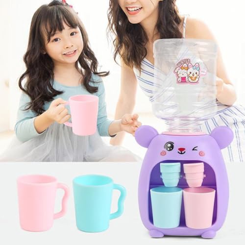Alipis Mini Water Dispenser Toy for Boys and Girls Simulation Drinking Fountain Model Home Scene Toy Toddlers