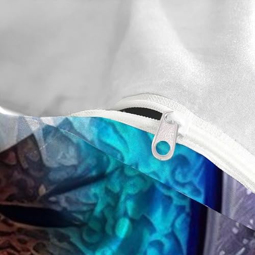 Linge de lit oeil de dragon anti-transpiring 100% coton Super King - 5