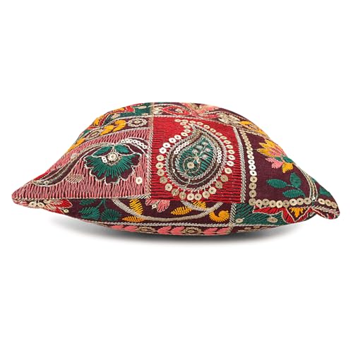 Image of LONGING TO BUY Indian Ethnic Pearls & Sequence Potli Bag for Women, Wedding Potli Bag and For Ethnic Wear