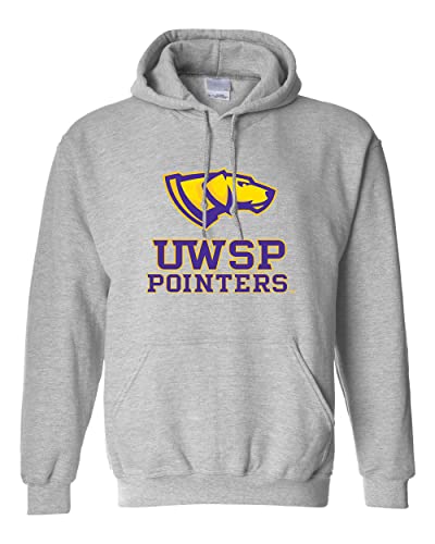 CreateMyTee | Wisconsin Stevens Point UWSP Pointers Hooded Sweatshirt
