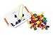 BleuZoo Rainbow Counting Bears (101 Piece Set) + Activity eBook | Montessori Educational Toddler Fine Motor Skills Math Sorting Preschool Learning Toys | 90 Bears, 6 Matching Cups, 2 Tweezers, 2 Dice