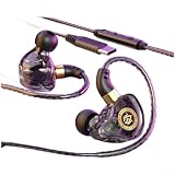 Comgooldool Écouteurs intra auriculaires filaires avec micro pour iPhone et Samsung, écouteurs de jeu avec prise jack 3,5 mm et type C, audio Hi Fi et basses profondes, en silicone confortable pour le