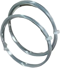 Hongway 20 Gauge 42.65 FT Bendable Silver Iron Wire