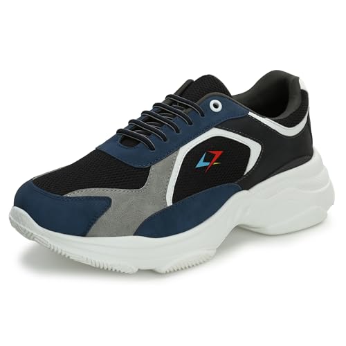 Image of Cruiser Mens Sneakers | Casual Shoes | Experience Comfort & Style with Soft Cushioned Insole | Street Style with Premium Lace-Up Kicks| Trendy Lace-Up Sneakers for the Modern Look (2552)