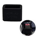 Morlike Silicone Buckle Holder Booster (Black, 1 Pack)