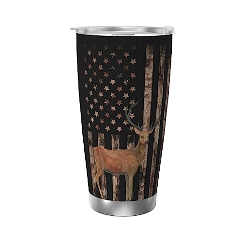 BCQJNB Hunting Gifts for Men, Fathers Day & Birthday Gift for Dad from Daughter Son Stainless Steel Tumbler 20oz