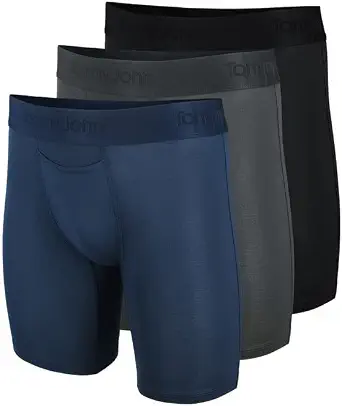 Tommy John Men's Second Skin 8" Boxer Brief Underwear