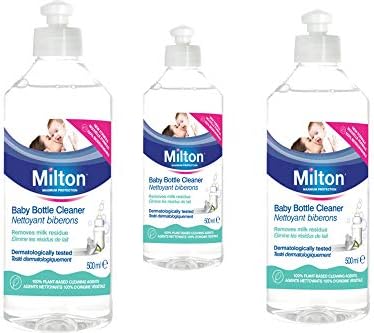 Milton Sensitive Baby Bottle & Teats Washing Up Liquid 3 X 500 ml