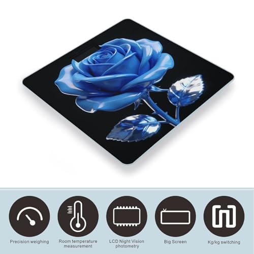Báscula Digital de Baño Blue Rose Precisa 400lb miniatura 3