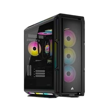 Corsair PC para jogos Vengeance Série i8200 - CPU Intel Core i9 14900KF resfriada a líquido - GPU NVIDIA GeForce RTX 4090 - Memória Dominator Titanium RGB DDR5 de 64 GB - SSD M.2 de 2 TB - Preto