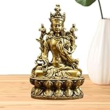 ✪ Ambiance améliorée : ajoutez une touche enchanteresse à votre espace de vie avec cette statue de Bouddha exquise, une pièce décorative significative et polyvalente, idéale pour les cadeaux et s'intègre parfaitement dans n'importe quelle collection de décoration d'intérieur ou de table.