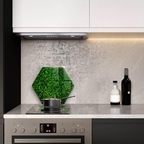 Planche à découper hectagonale Wallfluent en cuisine pour préparer et servir vos repas