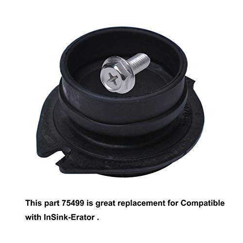 Flex Coupler 75499 Garbage Disposal Replacement Parts For Insink-erator Anti-Vibration Tailpipe Mount Coupling Replaces Previous Part Number 74085