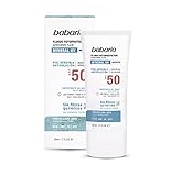 Protector solar para pieles sensibles de Babaria especial para rostro.