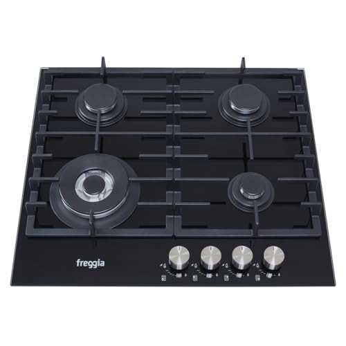 Freggia HCG640VGTB, Placa de gas, Black
