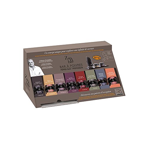 Set di 8 ricariche di pepe assortito per macinino